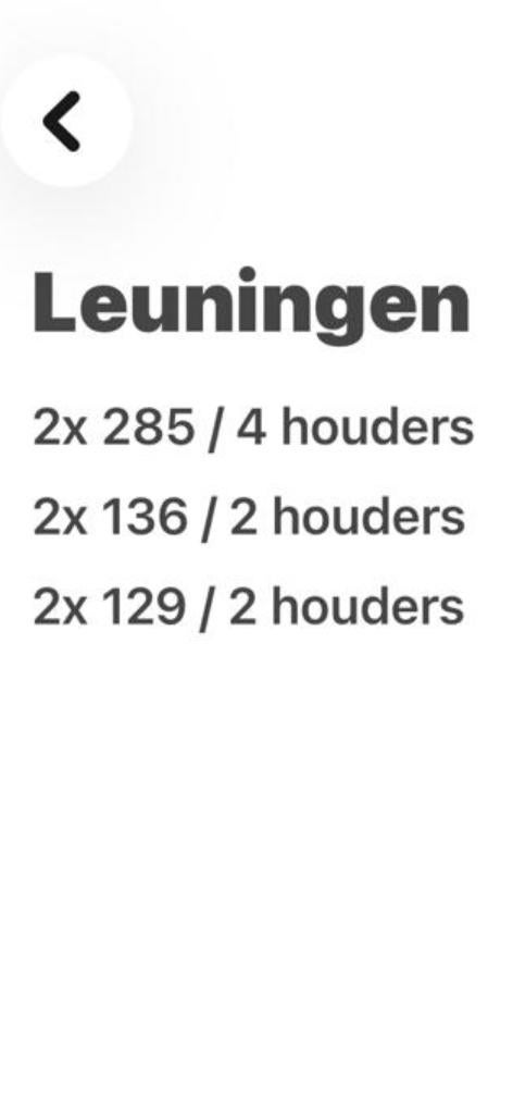 2x set trapleuningen hout incl steunen, Ophalen, Nieuw