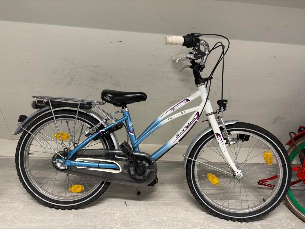 Street explorer meisjesfiets, Fietsen en Brommers, Ophalen, Gebruikt, 20 inch, Versnellingen