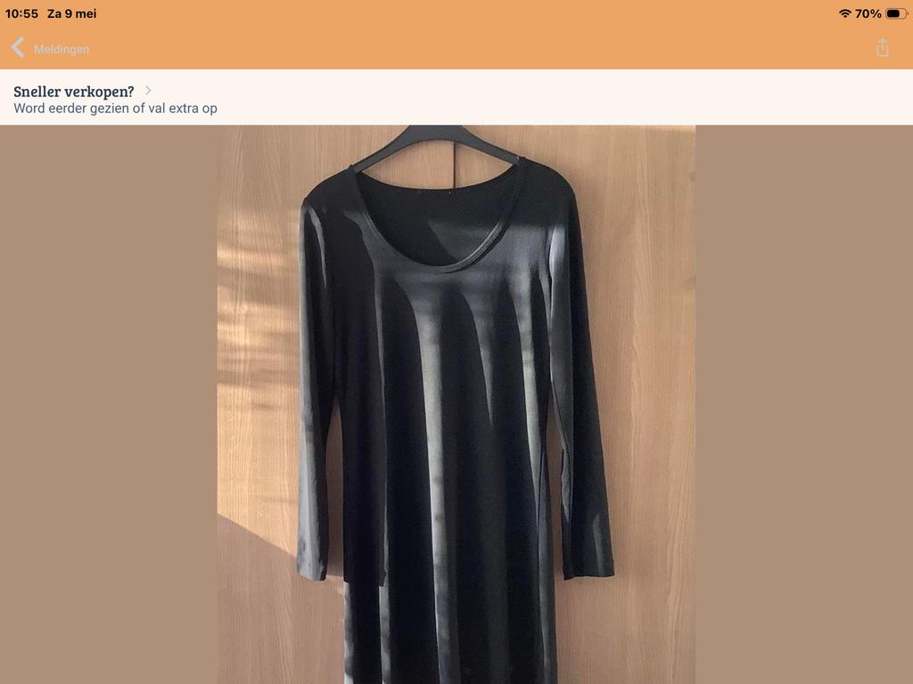 Jurk( je).   mt S.       Zwart., Ophalen of Verzenden, Nieuw, Maat 36 (S), Zwart