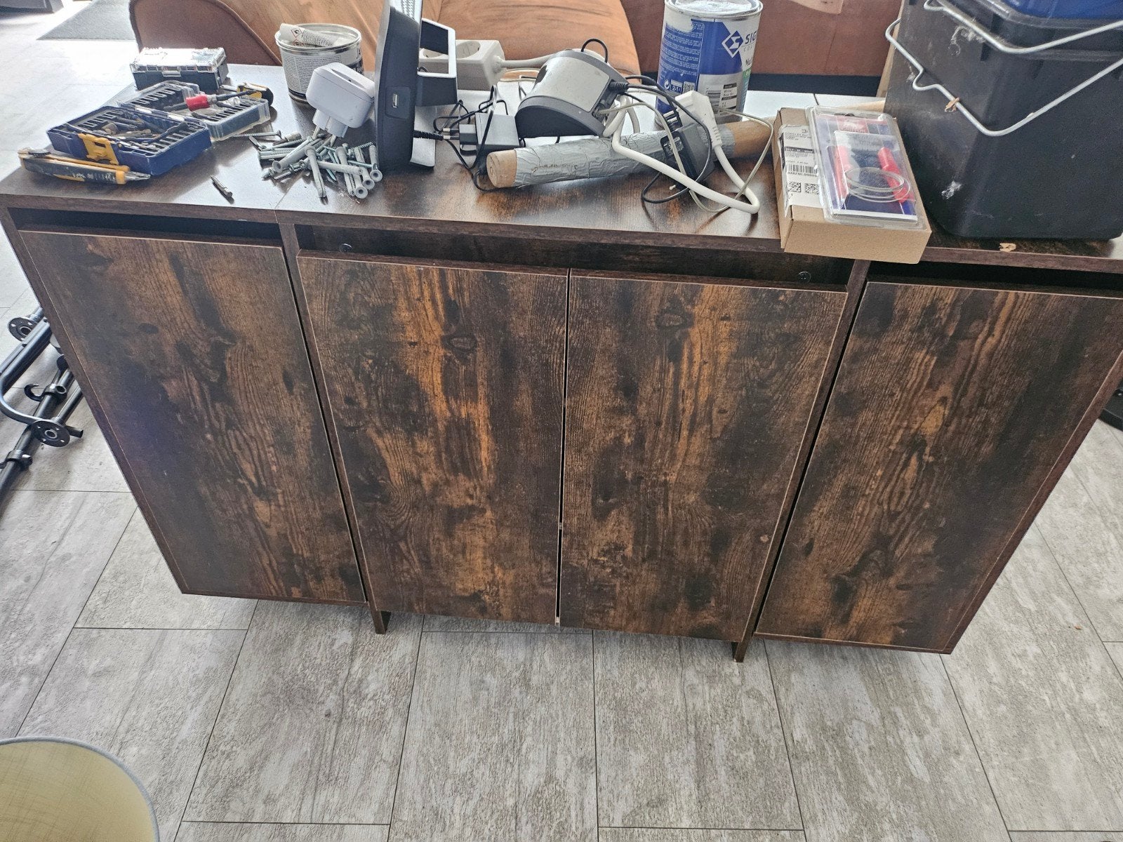 Schoenenkast, Huis en Inrichting, Ophalen, Gebruikt, 100 tot 150 cm, 75 cm of meer