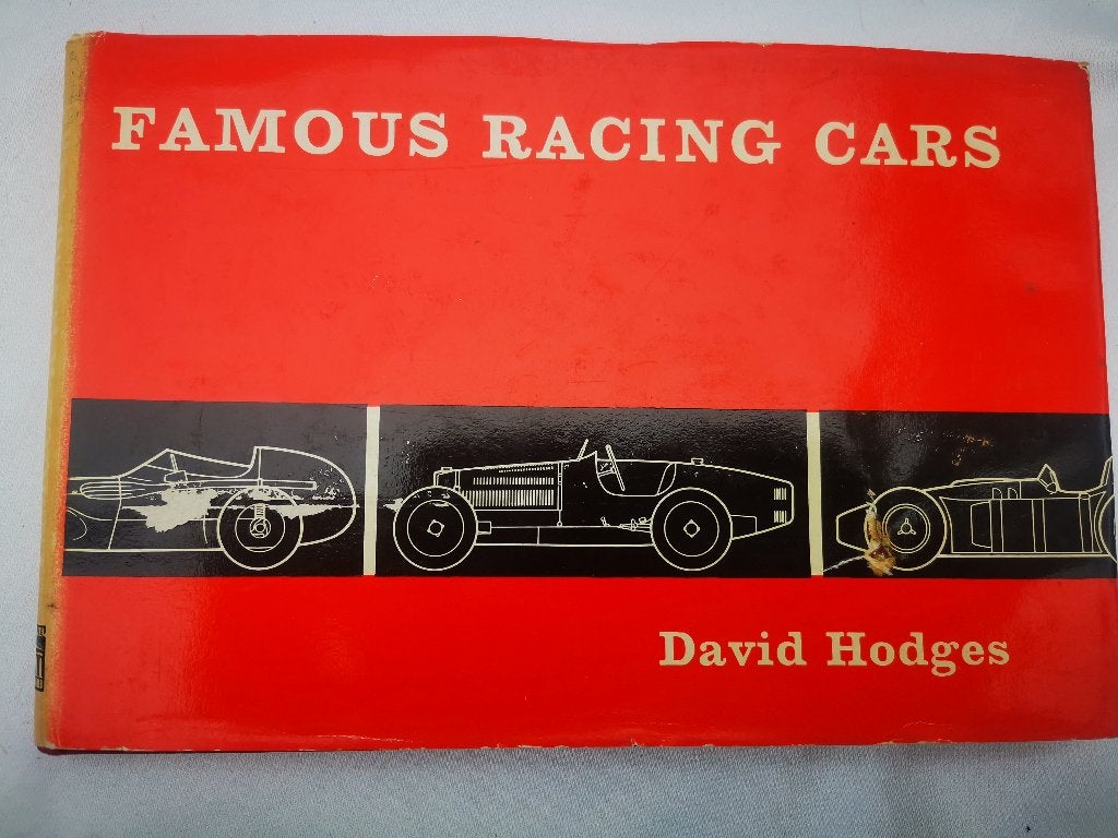 Famous Racing Cars hardcover klassieke  auto autoliefhebbers, Ophalen of Verzenden, Algemeen
