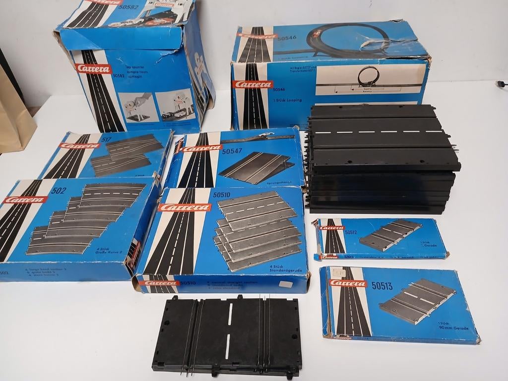 Groot pakket carrera universal uitbreidingen in 1 koop, Ophalen of Verzenden, Elektrisch, Overige merken