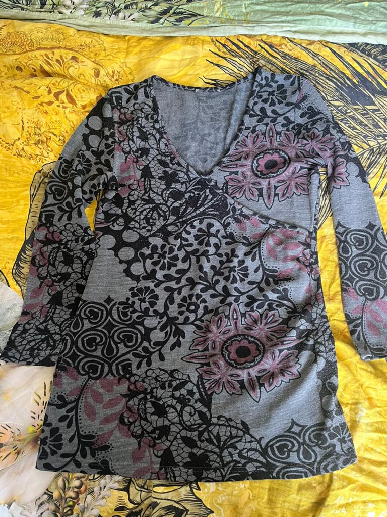 Jurk/tuniek, Kleding | Dames, Ophalen of Verzenden, Gedragen, Grijs, Boven de knie