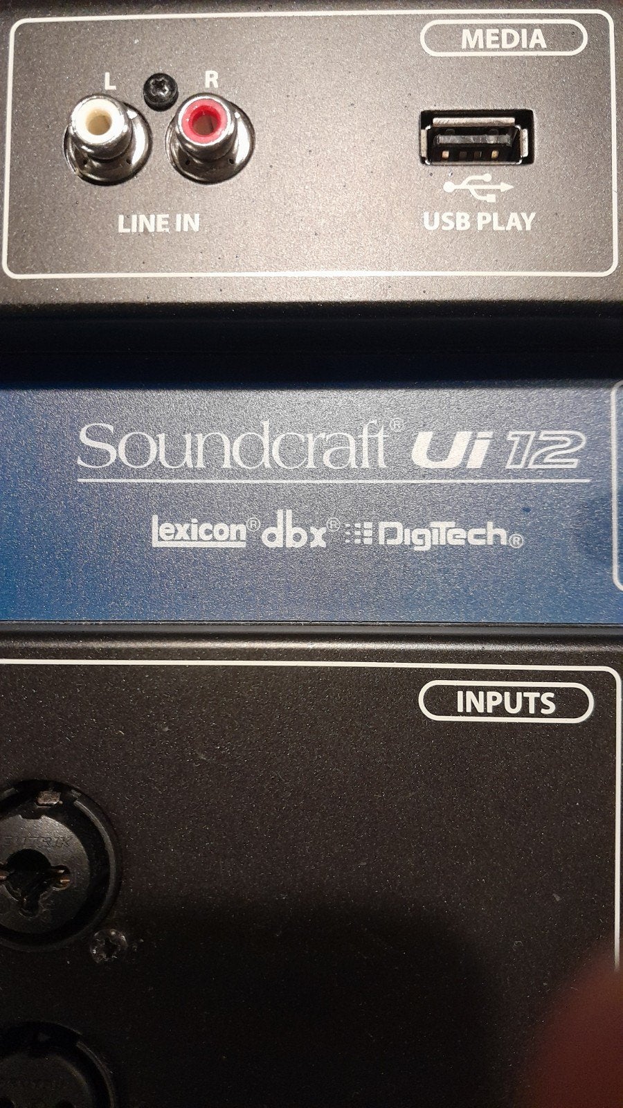 Soundcraft Ui12 Digitale Mixer - Zo goed als nieuw, Ophalen of Verzenden, Zo goed als nieuw, 10 tot 20 kanalen, Microfooningang