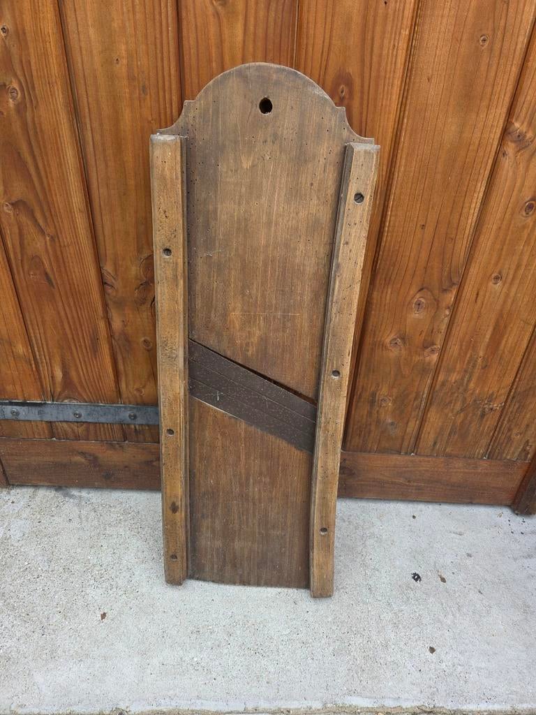 Vintage houten mandoline / slowboard, Ophalen of Verzenden