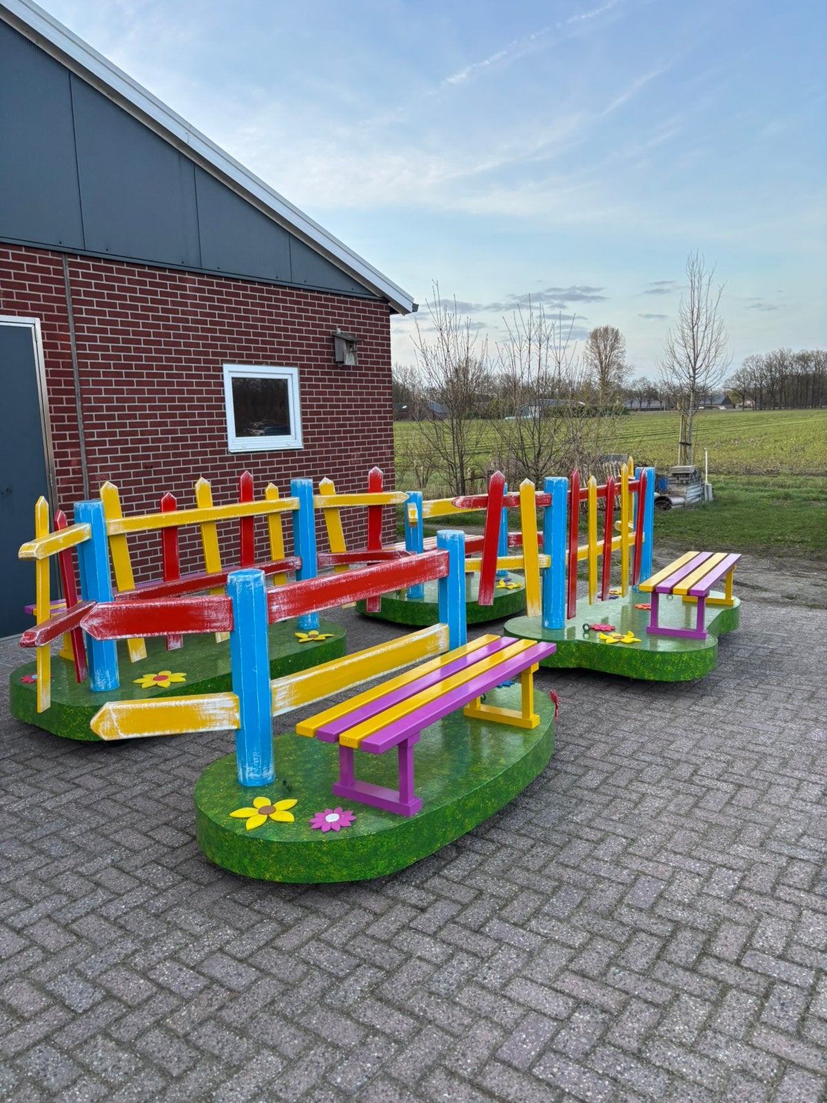 Carnavalswagen spelwagentjes., Ophalen, Zo goed als nieuw, Feestartikel, Carnaval