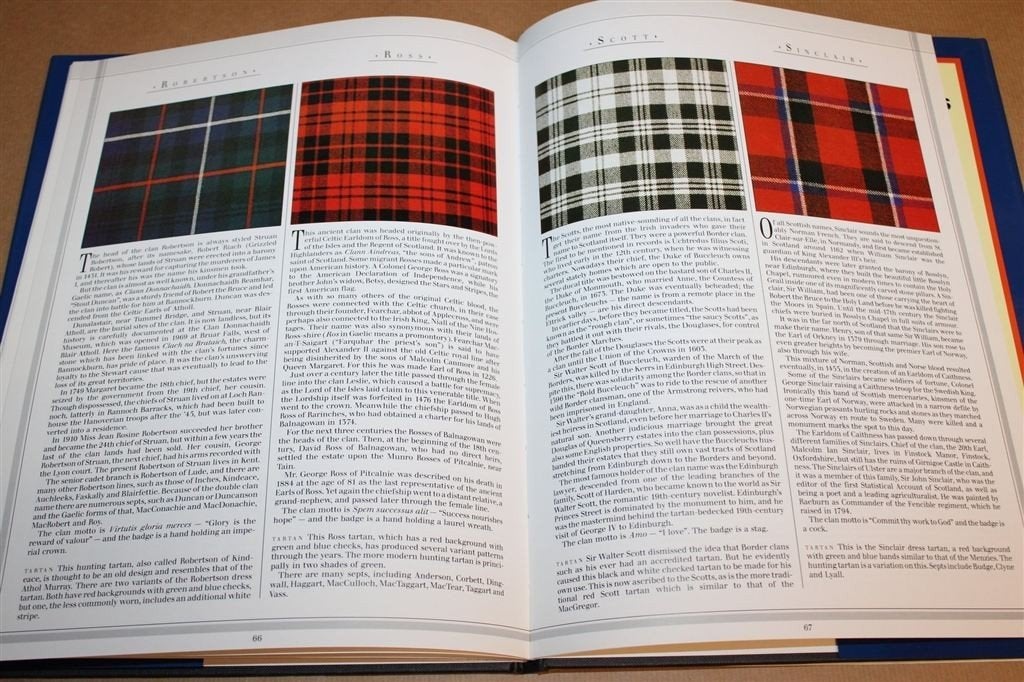 Clans and Tartans — Schotse Clans en hun Ruitpatronen, Ophalen of Verzenden, Gelezen, Europa