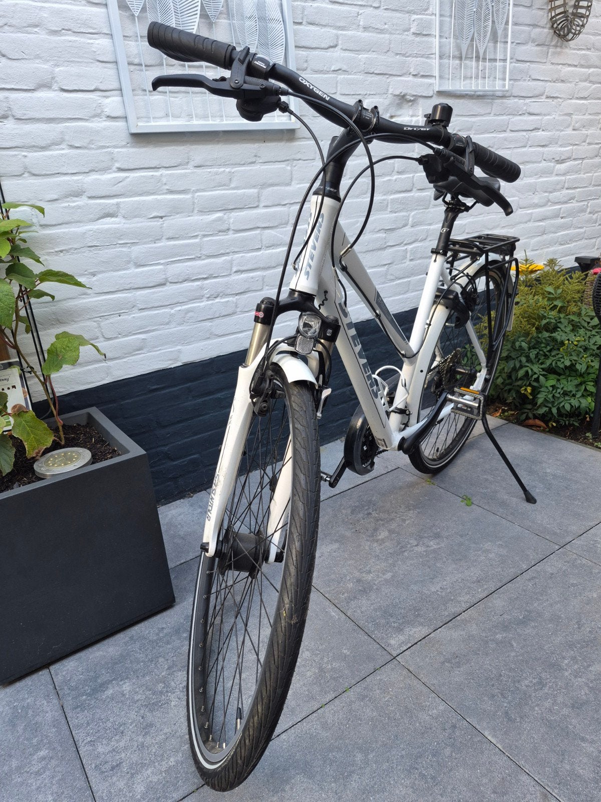 Stevens fiets met Shimano Deore, 50cm frame, 28 inch wielen, Fietsen en Brommers, 28 inch, Velgrem, 47 tot 50 cm, Zo goed als nieuw