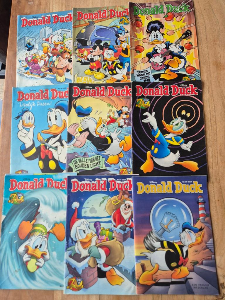 Donald ducks en pockets, Meerdere stripboeken, Ophalen, Gelezen