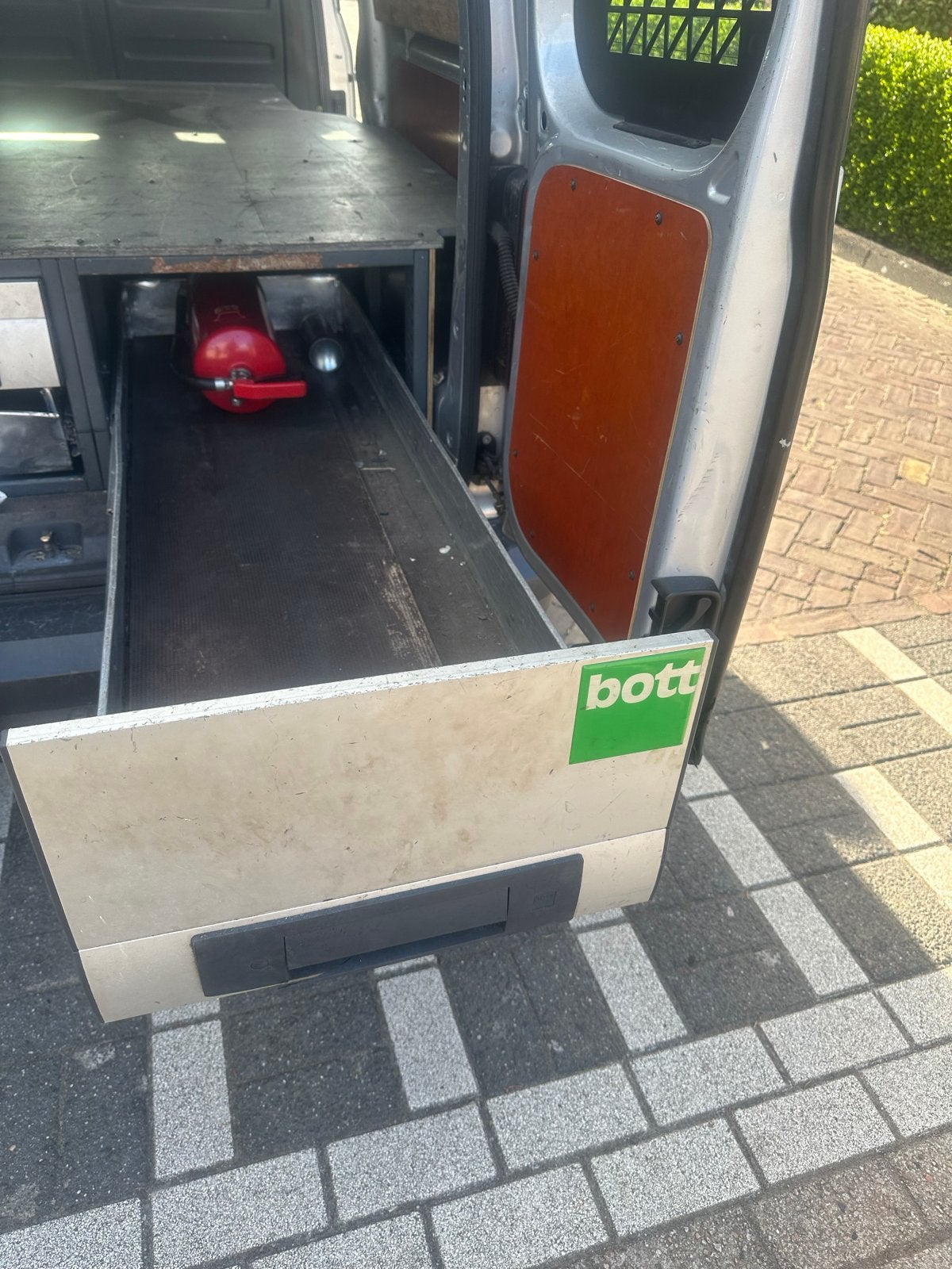 Bott bedrijfswageninrichting ladesysteem Vw Caddy, Ophalen, Gebruikt, Universele onderdelen