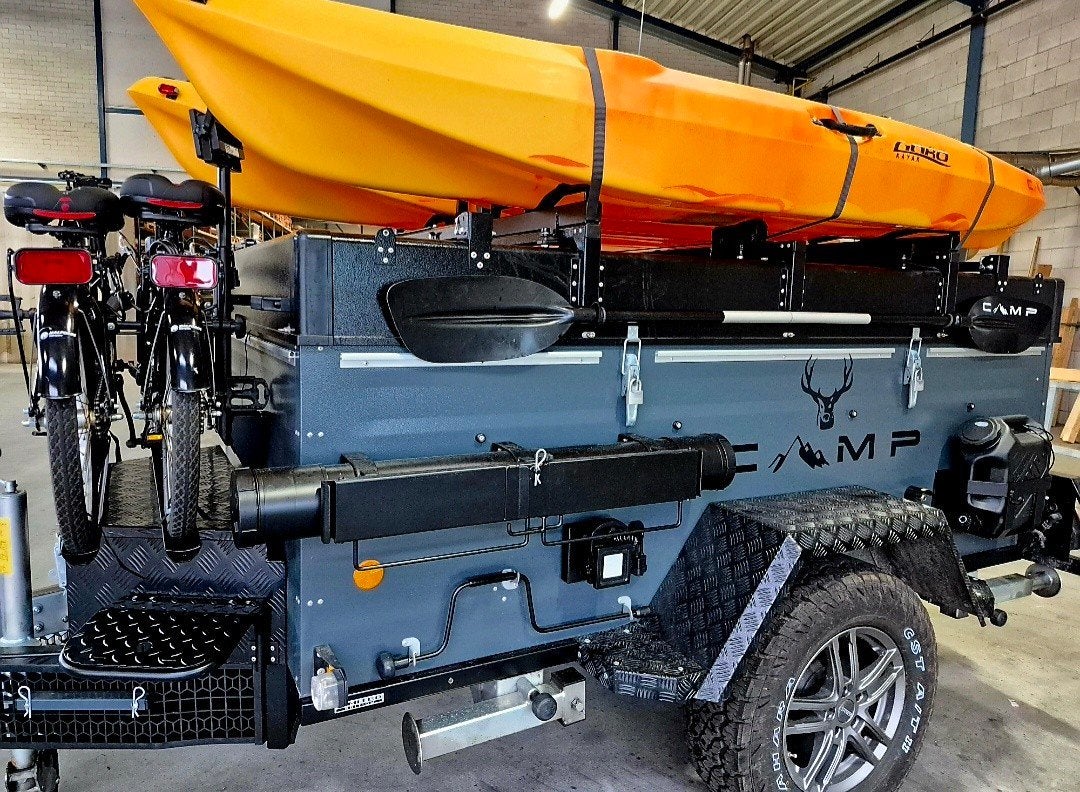 OFF-ROAD tenttrailer "vouwwagen" bj: 2023  Complete set!!!, Tot en met 3, Antraciet, Ophalen, Overige merken