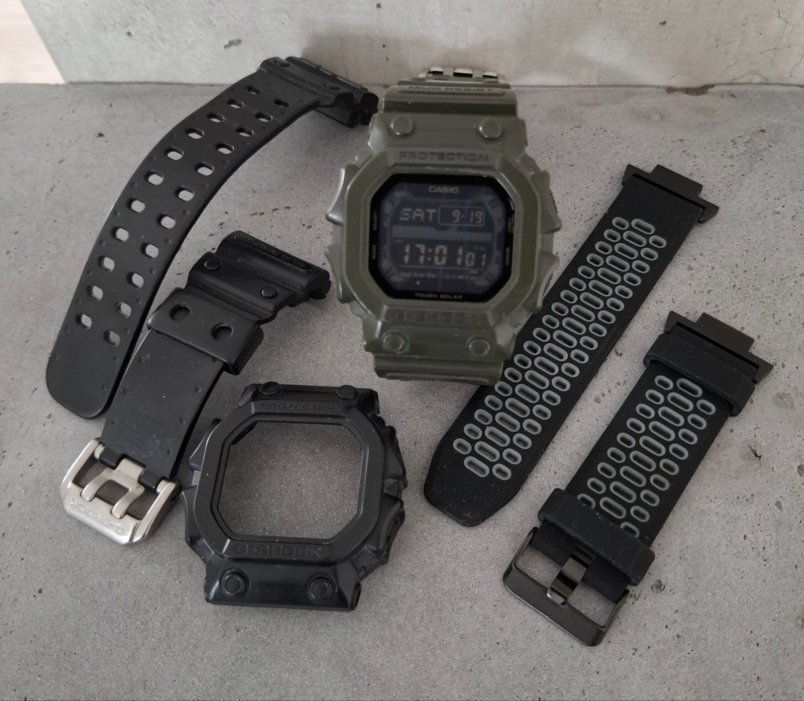 Casio G-Shock GX-56-KG3, Casio, Kunststof, Gebruikt, Polshorloge