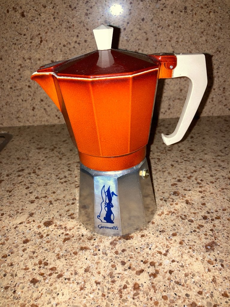 Italiaanse, vintage, cafetiere (percolator)., Witgoed en Apparatuur, Ophalen of Verzenden, Zo goed als nieuw, Overige modellen
