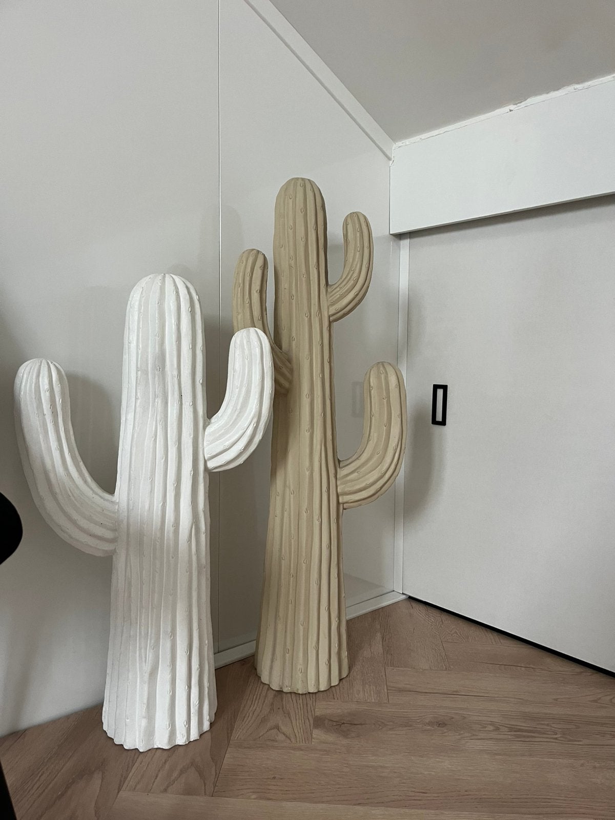 Cactus beelden, Ophalen