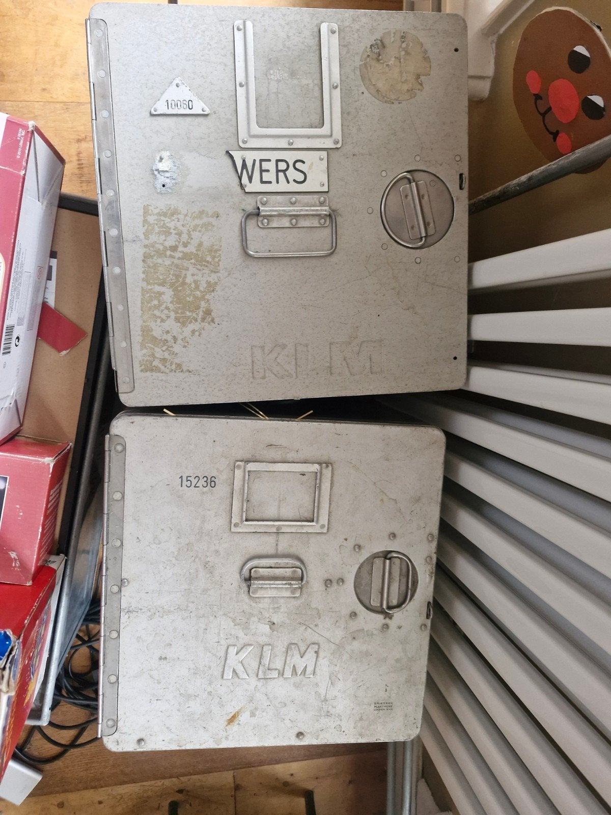 KLM flightcase, Ophalen of Verzenden