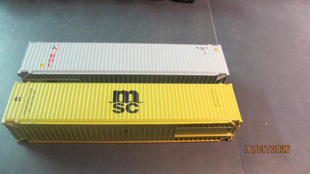 2x 45FT Tekno Containers + 1x WSI 45FT en 1x Cavallino, Hobby en Vrije tijd, Modelauto's | 1:50, Ophalen of Verzenden, Nieuw, Bus of Vrachtwagen