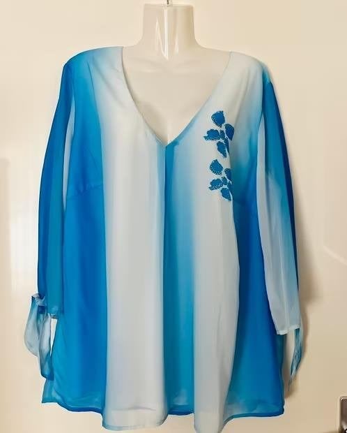 Bodyflirt blouse maat 48[v], Ophalen of Verzenden, Nieuw, Maat 46/48 (XL) of groter, Blauw