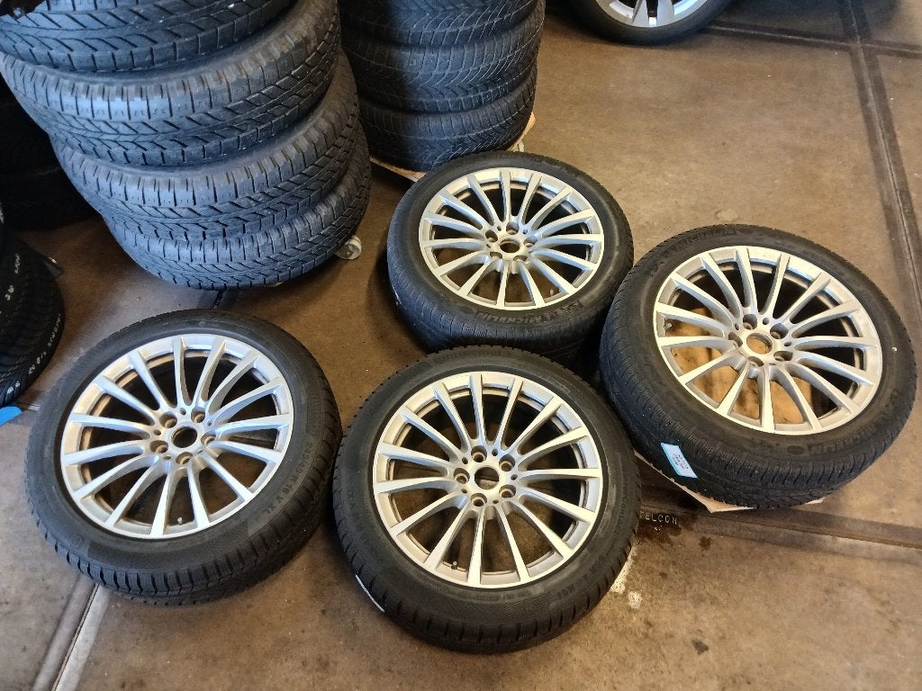 WINTER WIELENSET BMW 5 G31, Ophalen, 18 inch, Banden en Velgen, Winterbanden