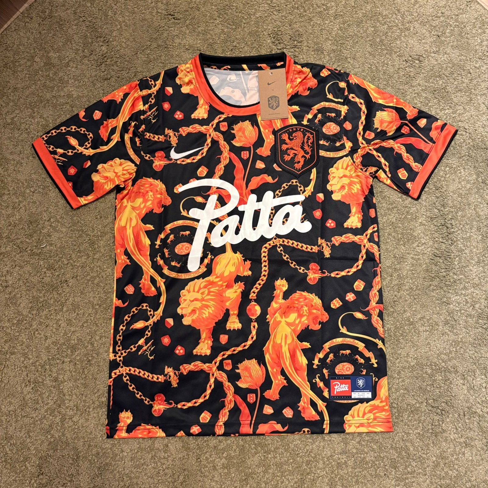 Officiële Nike x Patta Pre-Match, Verzenden, Nieuw, Overige maten, Oranje