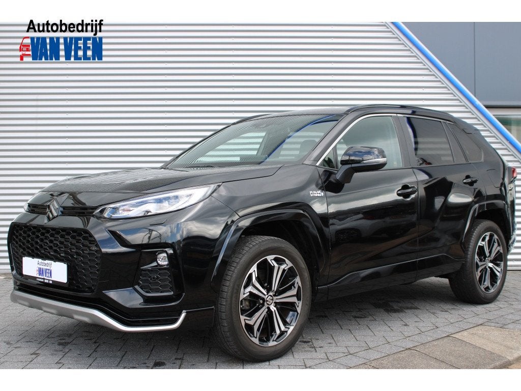 Suzuki Across 2.5 Plug-in Style AWD | Leer | Stoel -/ Stuurv, Auto's, Suzuki, Automaat, Gebruikt, Zwart, 4 cilinders