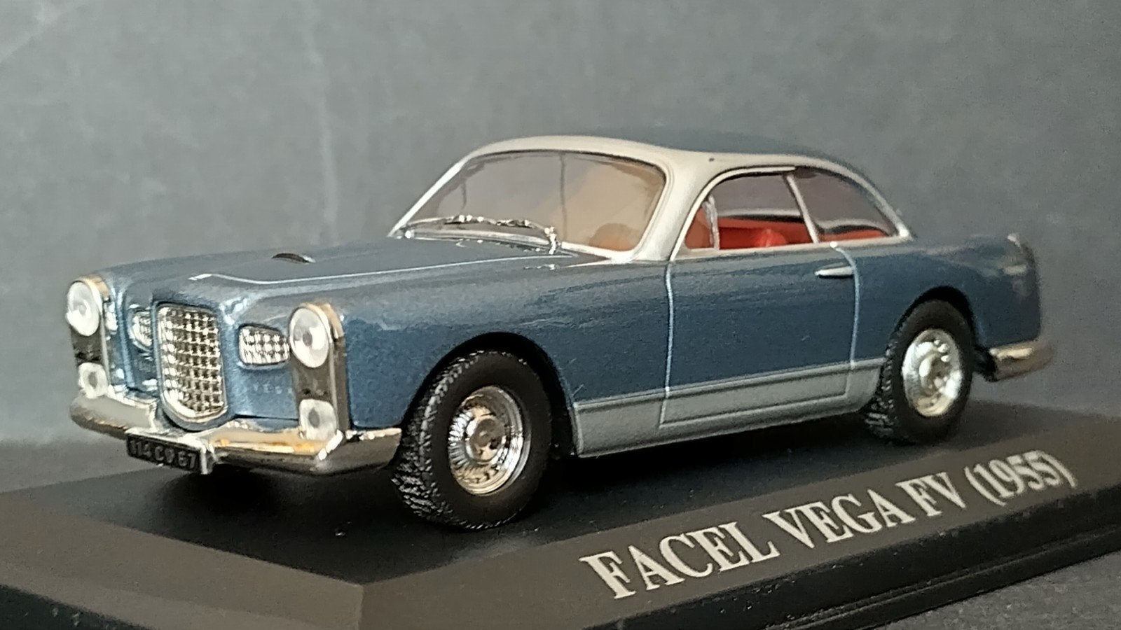 Facel Vega 55 1:43 Altaya Ixo Pol, Overige merken, Auto, Verzenden, Nieuw