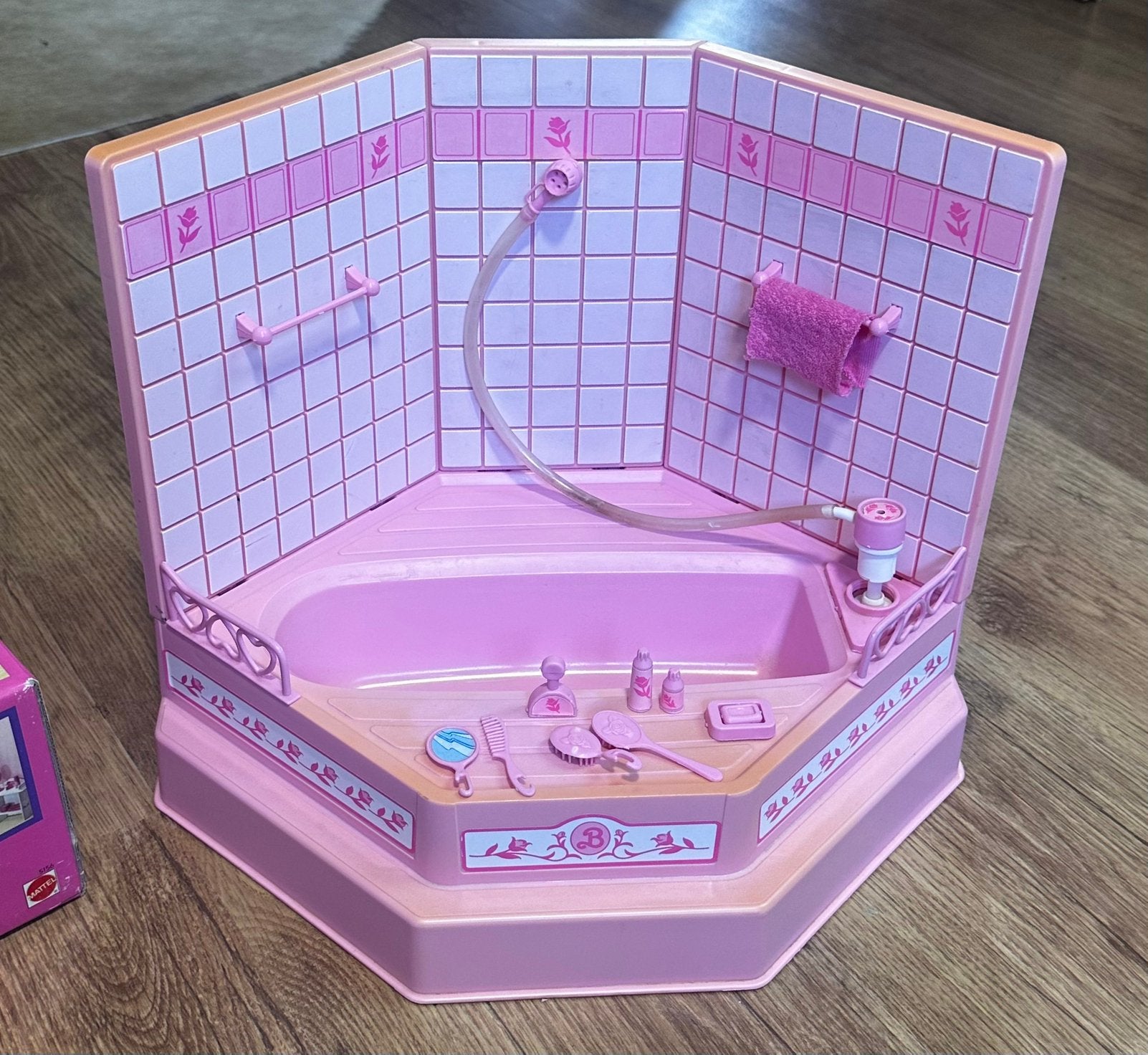 Barbie Shower & Bathtub uit 1987, set nr. 5156, Ophalen of Verzenden, Gebruikt