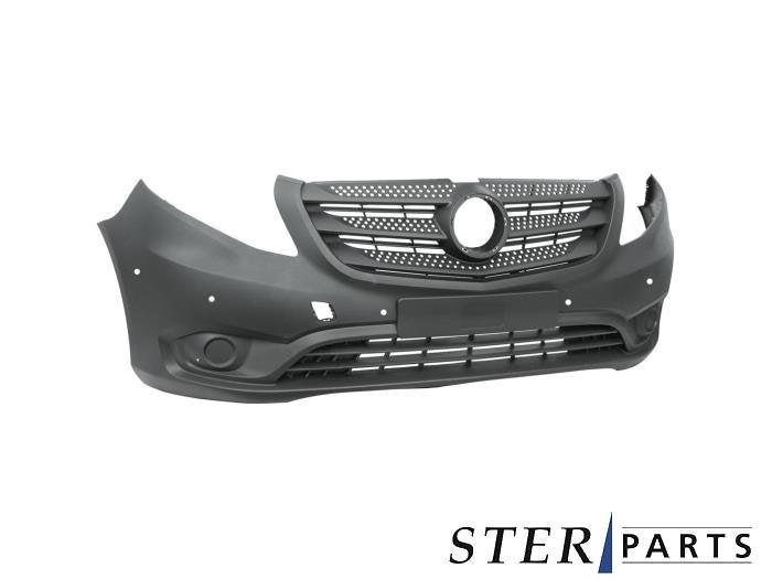 Voorbumper van een Mercedes Vito (9B51), 12 maanden garantie, -, Nieuw, Ophalen of Verzenden