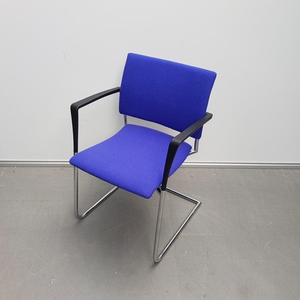 Casala Feniks eetkamerstoelen paarse stof  (alleen als set), Huis en Inrichting, Stoelen, Ophalen, Gebruikt, Overige kleuren, Vier