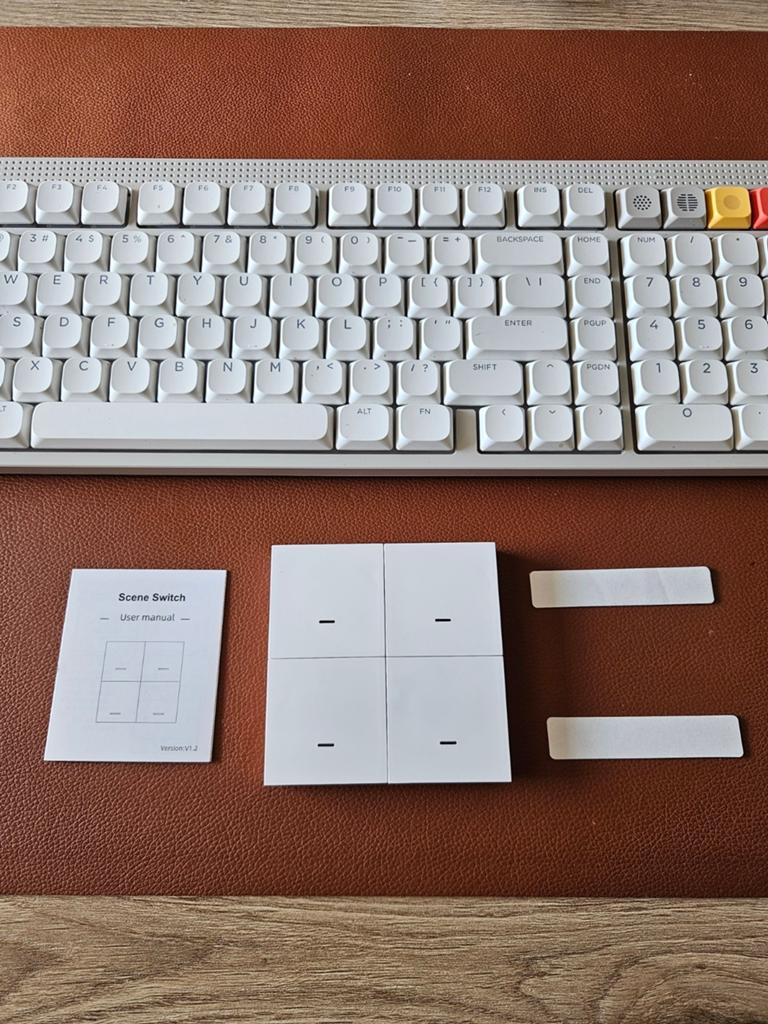 ZigBee 4-knops scèneswitch (draadloos) - Nieuw, Hobby en Vrije tijd, Elektronica-componenten, Ophalen of Verzenden