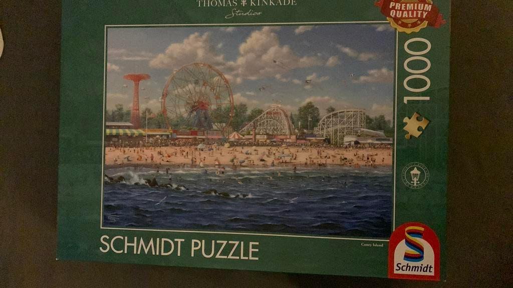 Puzzel 1000 stukjes Coney Island, Ophalen of Verzenden, 500 t/m 1500 stukjes, Zo goed als nieuw