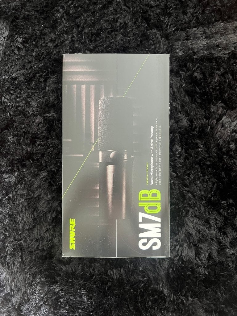 Shure SM7dB, Ophalen of Verzenden, Nieuw, Zangmicrofoon