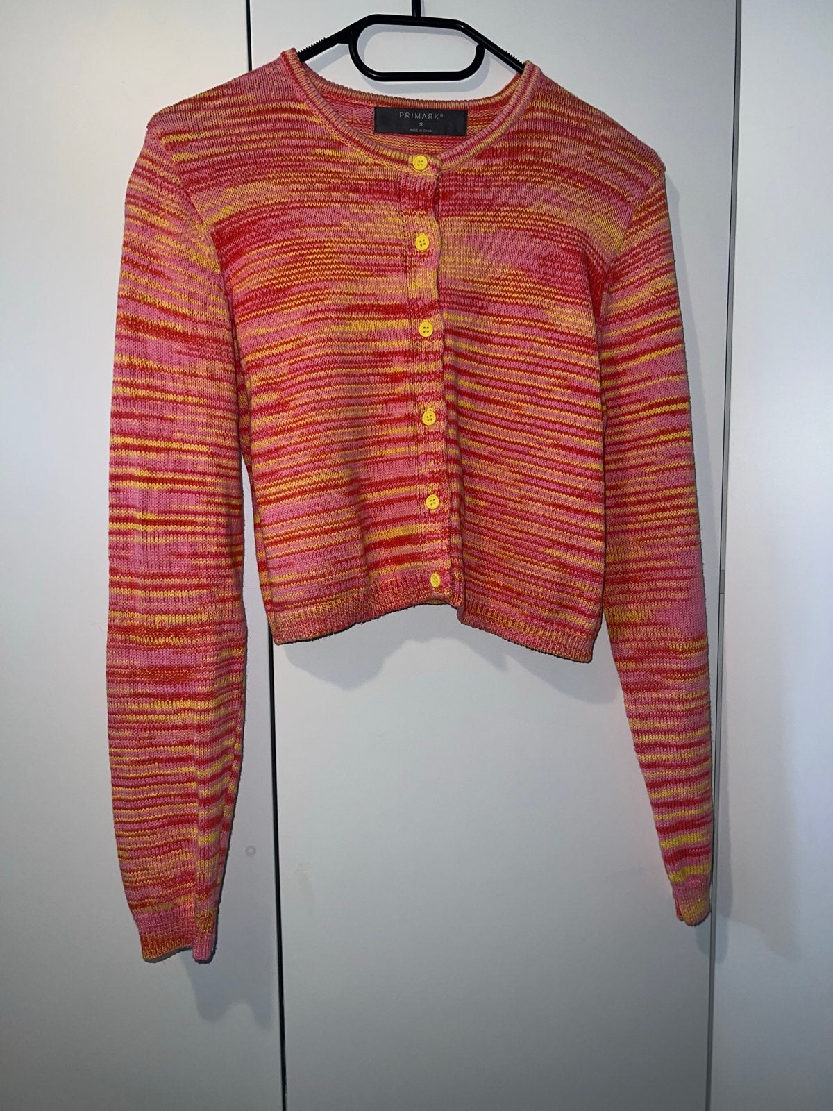 Primark Vestje Roze/Geel Gestreept, Verzenden, Nieuw, Maat 36 (S), Roze
