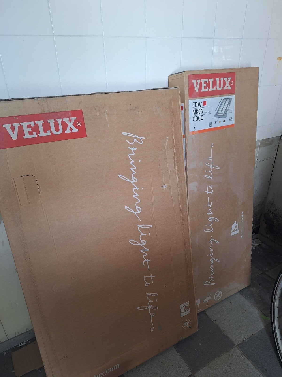 nieuwe velux dakraam met gootstukken, Doe-het-zelf en Verbouw, Glas en Ramen, Ophalen, Minder dan 80 cm, 80 tot 120 cm, Nieuw
