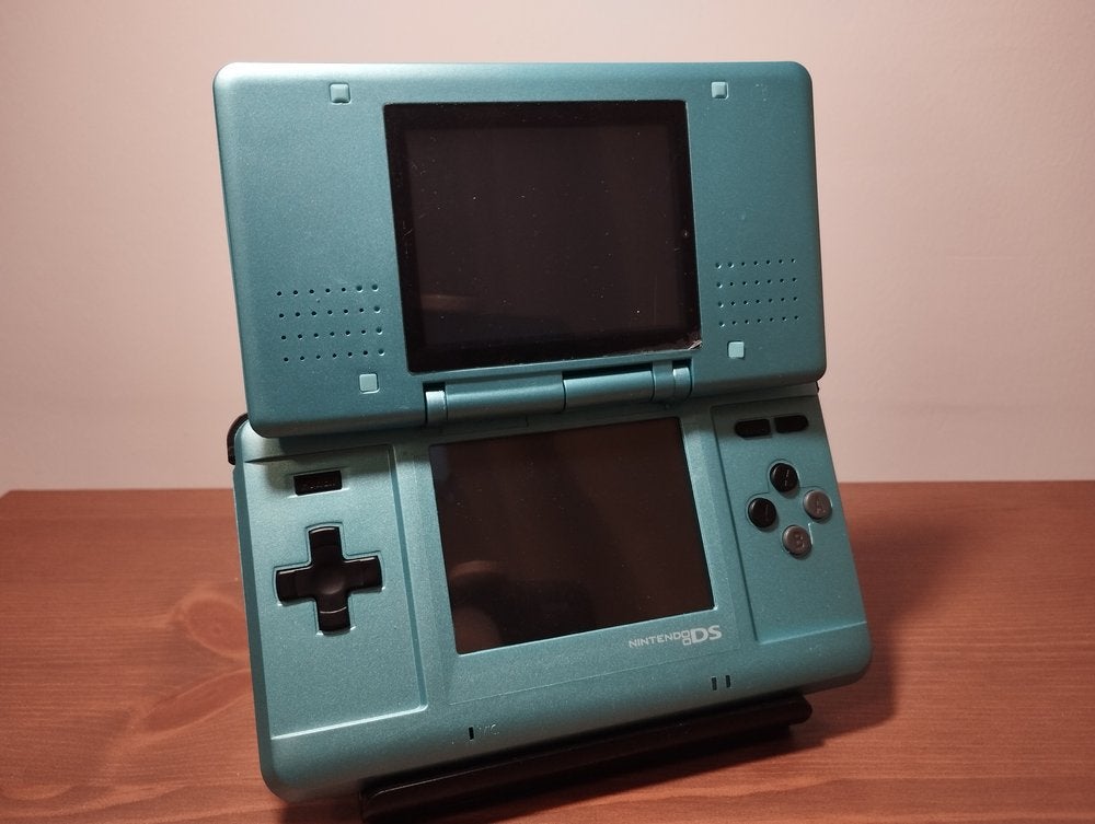 Nintendo DS Phat gereviseerd met nieuwe case, Spelcomputers en Games, Ophalen of Verzenden, Refurbished, Groen, DS Original of Phat