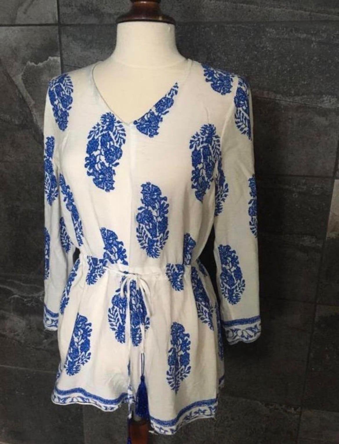 Griekse jumpsuit van puur katoen, diverse maat S, Ophalen of Verzenden, Zo goed als nieuw, Maat 36 (S)