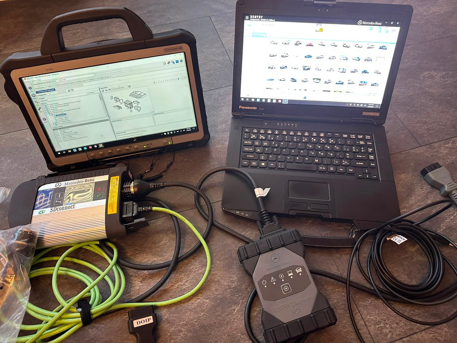 Xentry benz diagnose tool, Ophalen of Verzenden