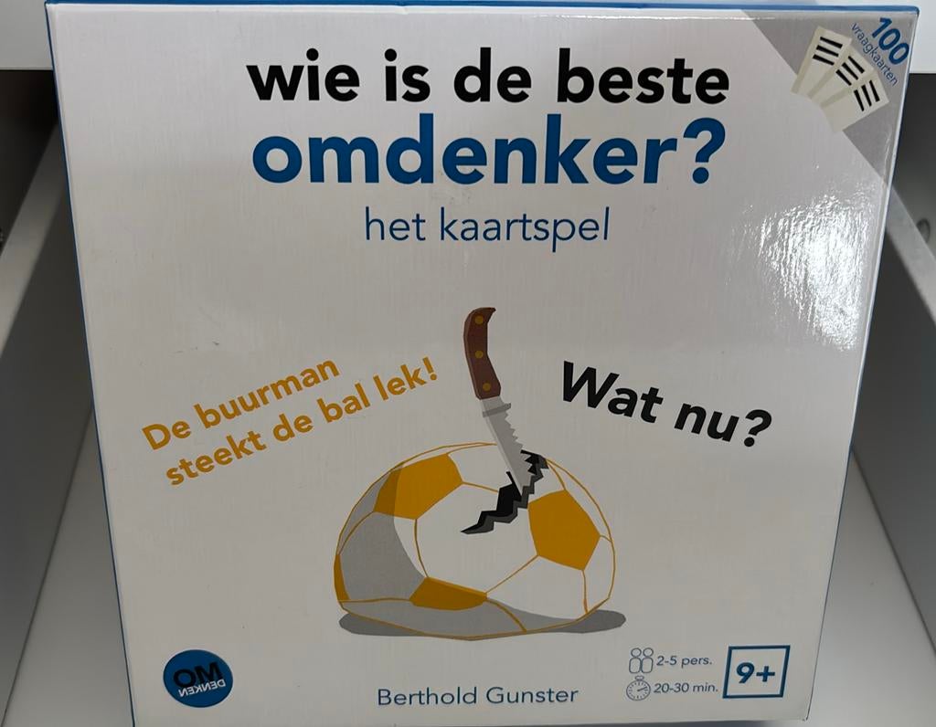 Omdenken het kaartspel, Ophalen of Verzenden, Zo goed als nieuw, Overige typen