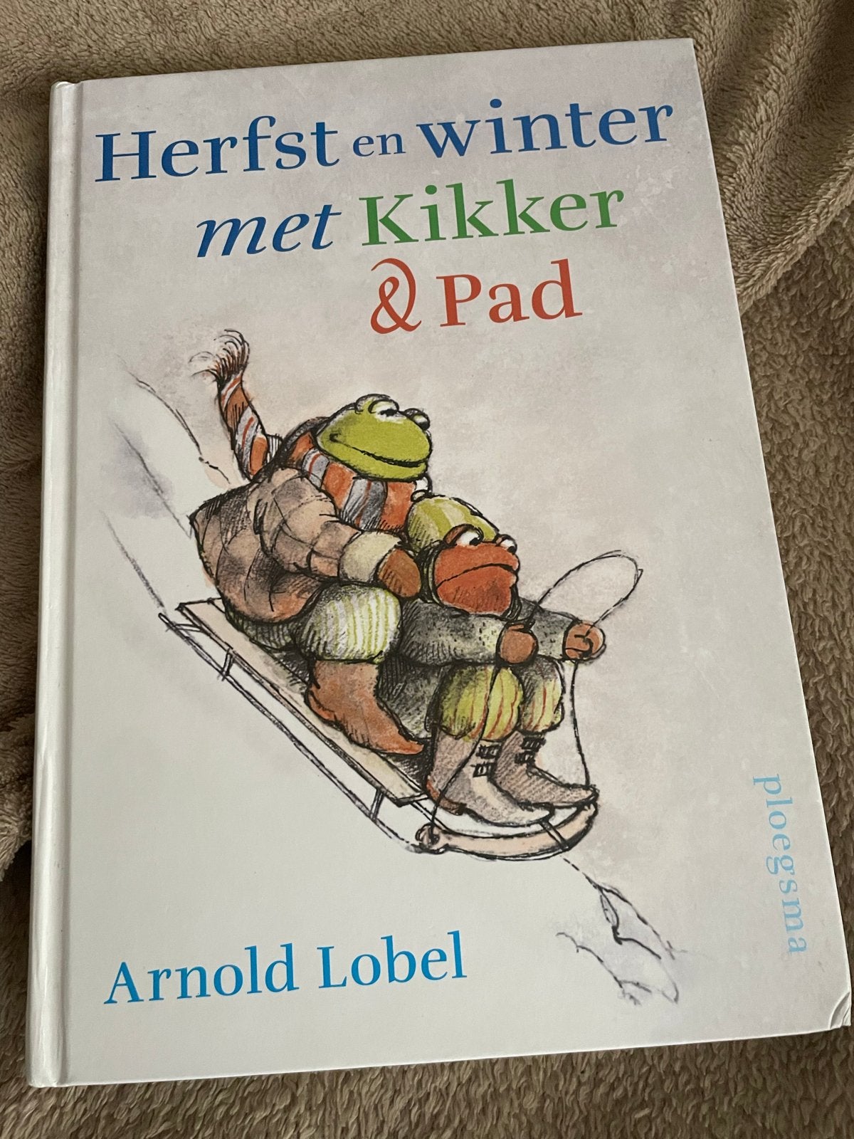 Herfst en winter met Kikker & Pad - Arnold Lobel, Boeken, Ophalen of Verzenden, Gelezen, Fictie algemeen, Voorleesboek