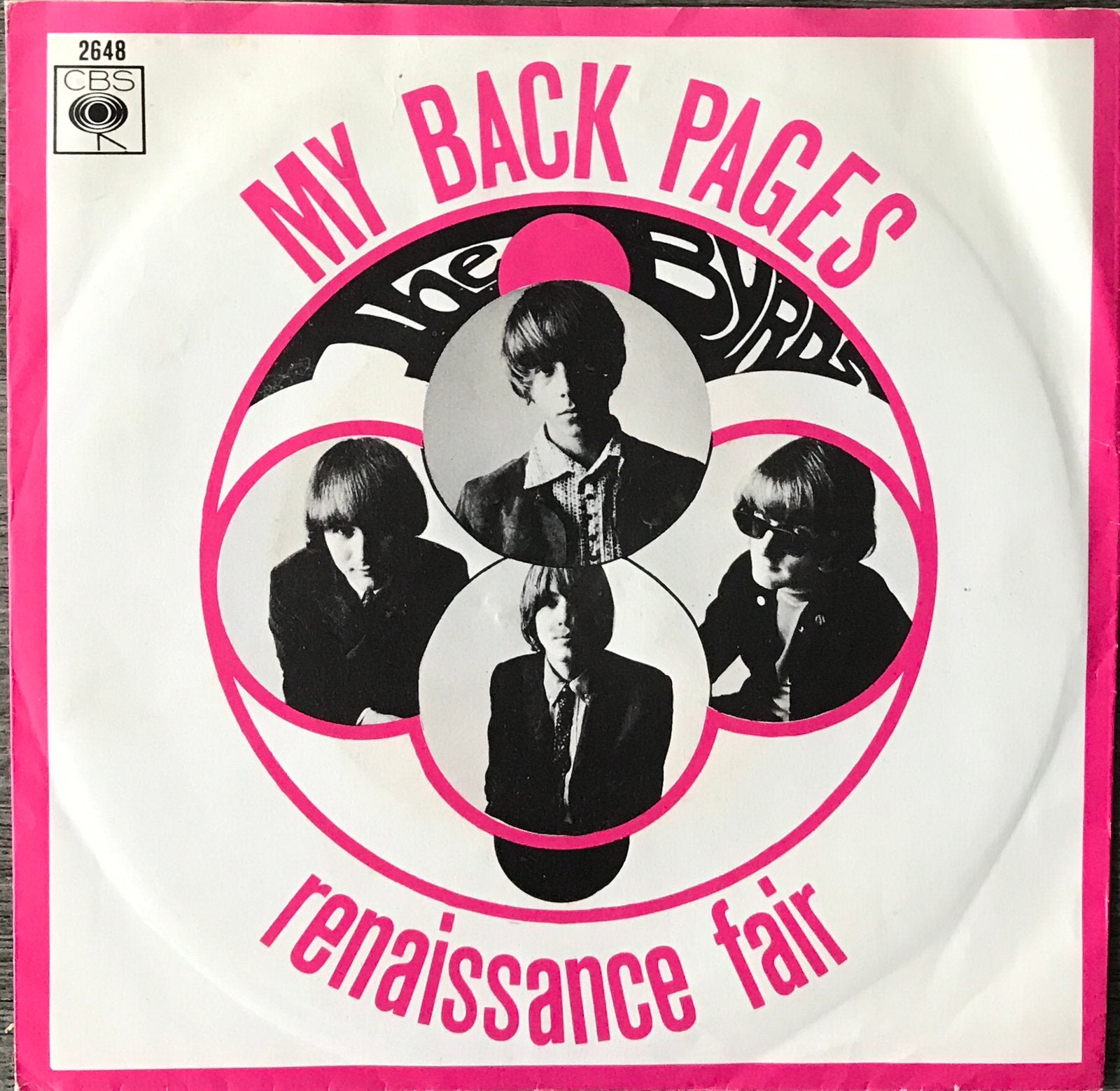 The BYRDS - My back pages (NL’67) ALS NIEUW (NLop19/USop30), Verzenden, 7 inch