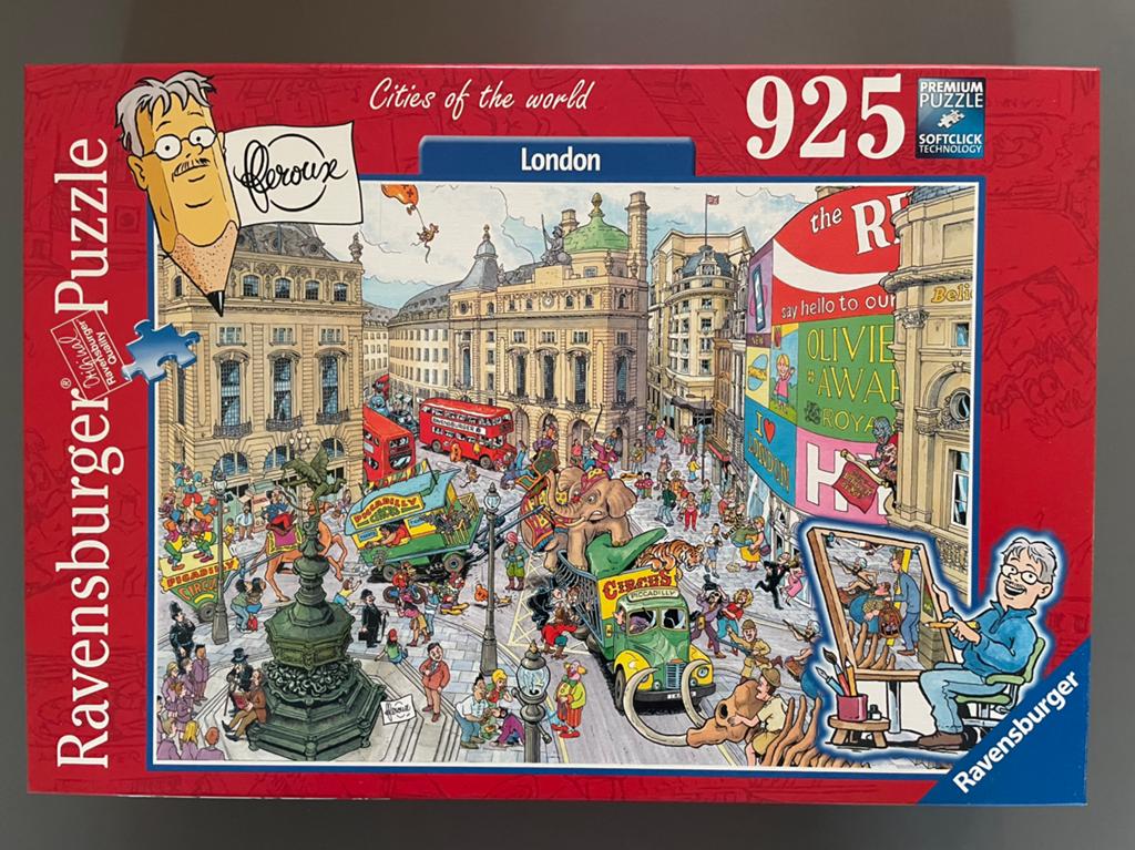 Ravensburger puzzel Londen 925 stukjes, Ophalen, 500 t/m 1500 stukjes, Zo goed als nieuw