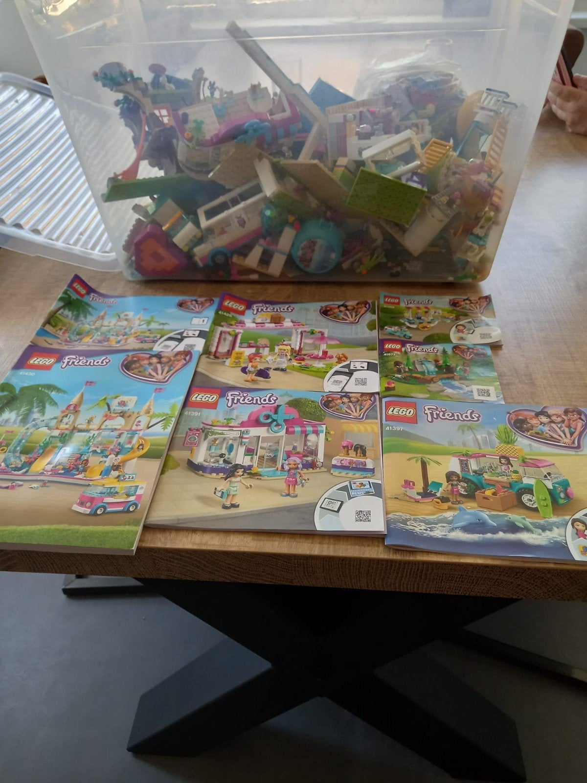 Grote partij LEGO Friends met handleidingen, Ophalen, Gebruikt, Lego, Friends
