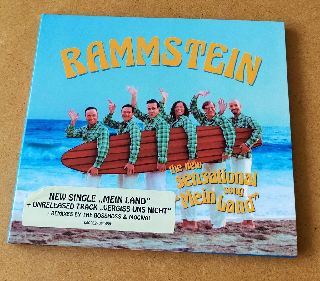 Rammstein - Mein Land CD Single 2011 4trk, Ophalen of Verzenden, Gebruikt, Rock en Metal