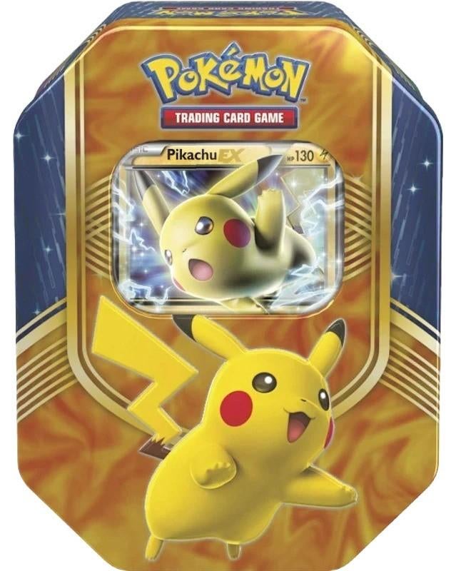 Pokémon Battle Heart: Tin - Pikachu EX | RareCards, Ophalen of Verzenden, Nieuw, Overige typen