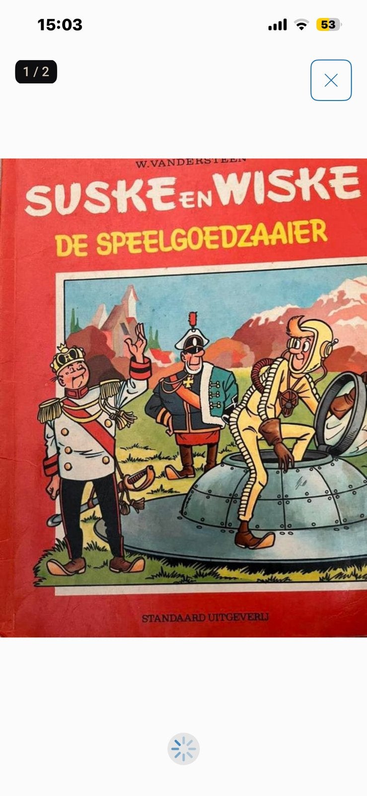 Suske en Wiske no 91 - De speelgoedzaaier, Eén stripboek, Ophalen of Verzenden, Gelezen