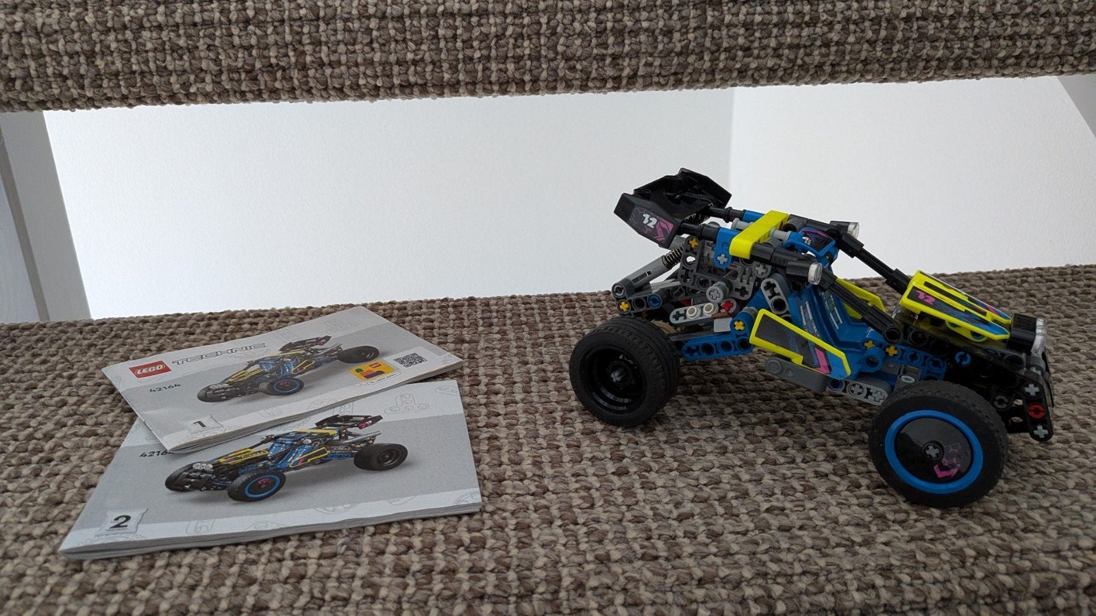 LEGO Technic 42164 Off-Road Race Buggy met Vering, Ophalen of Verzenden, Gebruikt