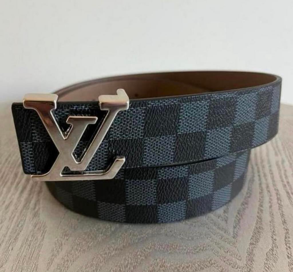 Heren riem nieuw echteleer 115cm, Ophalen of Verzenden, Zo goed als nieuw, Zwart