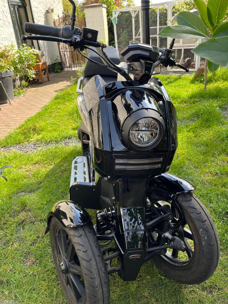 Doohan Itank electrische scooter, Fietsen en Brommers, Scooters | Overige merken, Ophalen, Maximaal 45 km/u, Elektrisch, Zo goed als nieuw