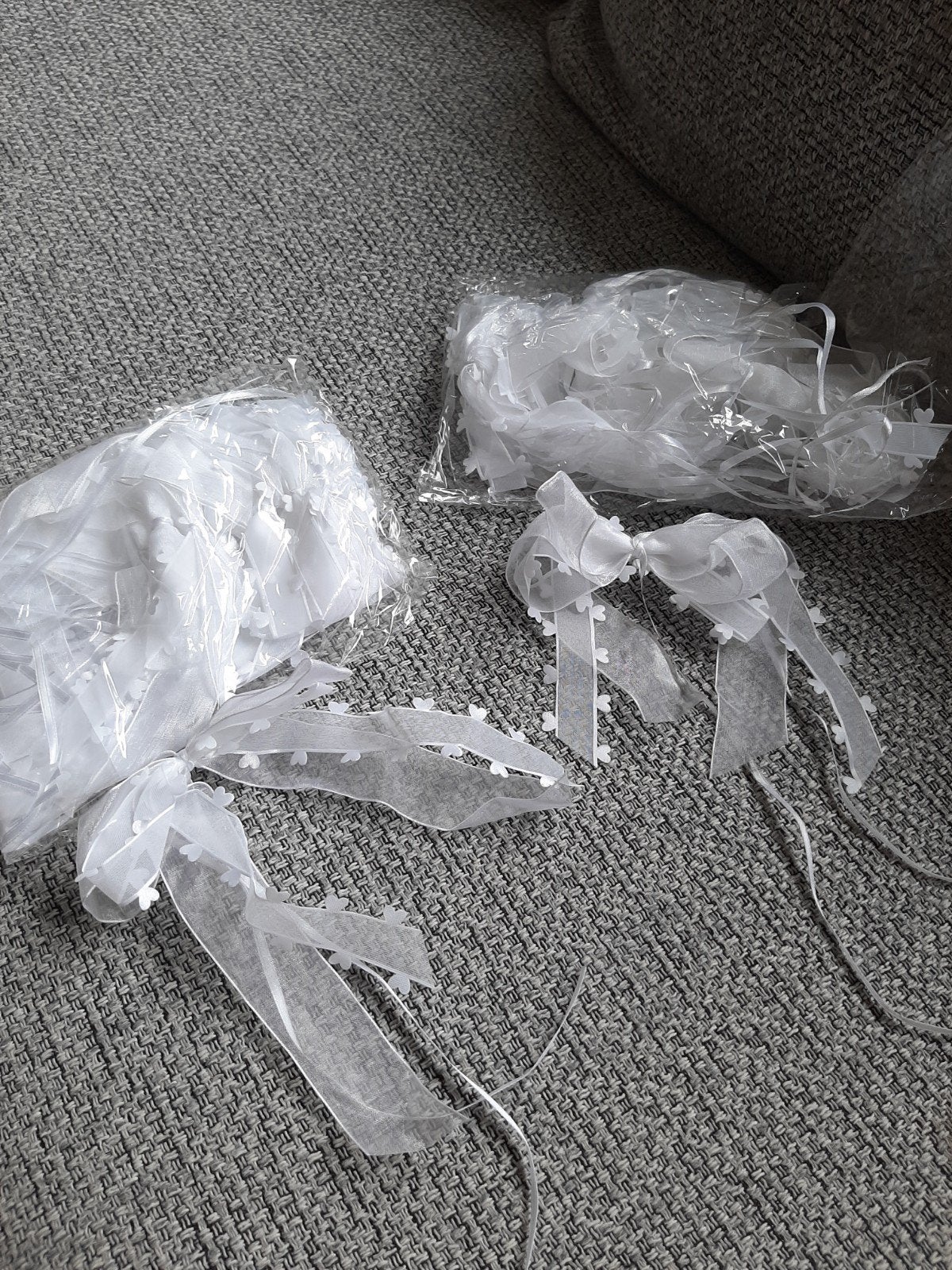 Witte strikjes (20 stuks), Ophalen, Nieuw, Wit, Accessoires