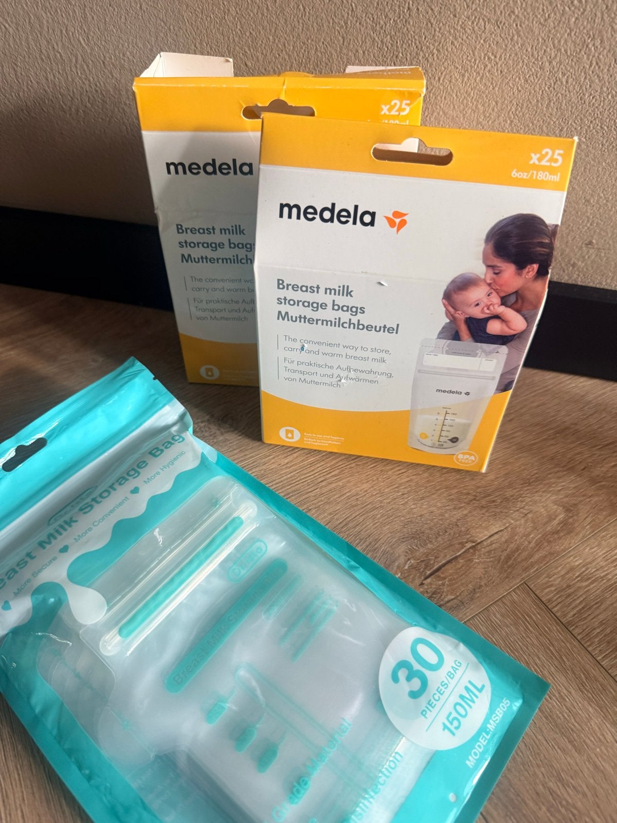 Medela borstvoeding moedermelk bewaarzakjes, Kinderen en Baby's, Medela, Bewaarbakje, Nieuw, Ophalen of Verzenden