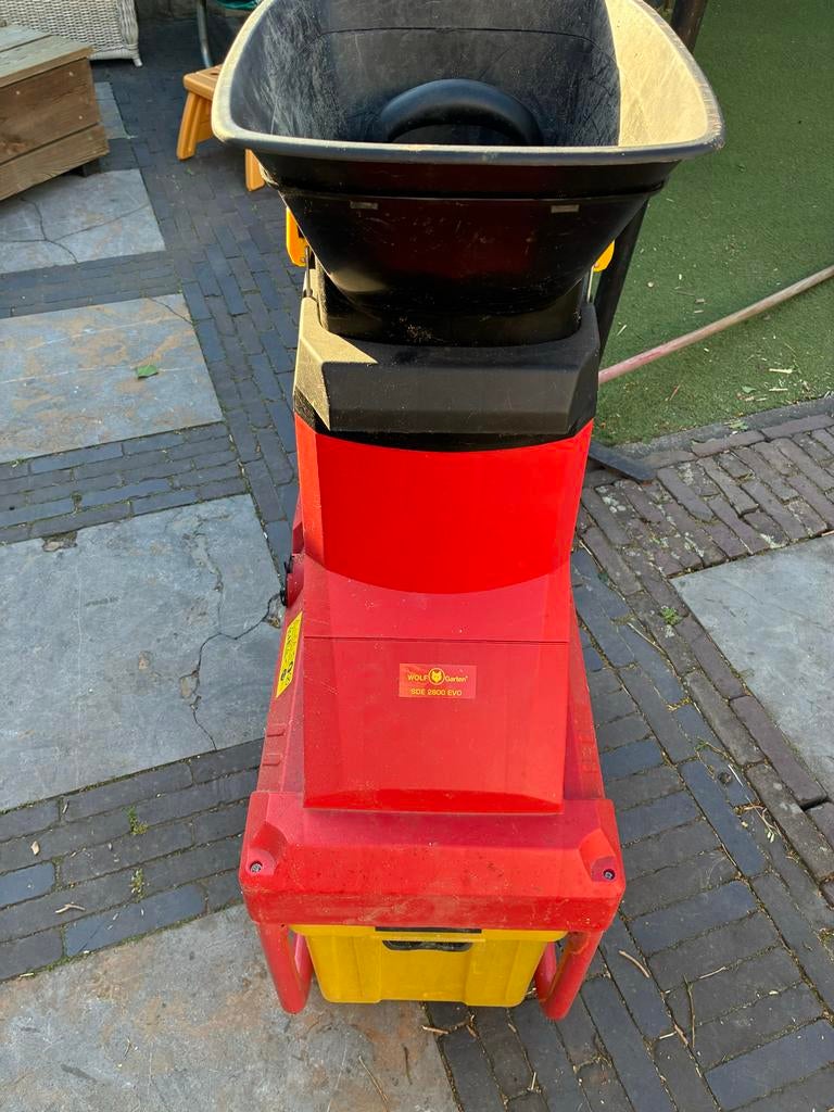 WOLF-Garten SDE 280 EVO Hakselaar - Elektrisch, Ophalen of Verzenden, Gebruikt, Elektrisch, Met opvangbak